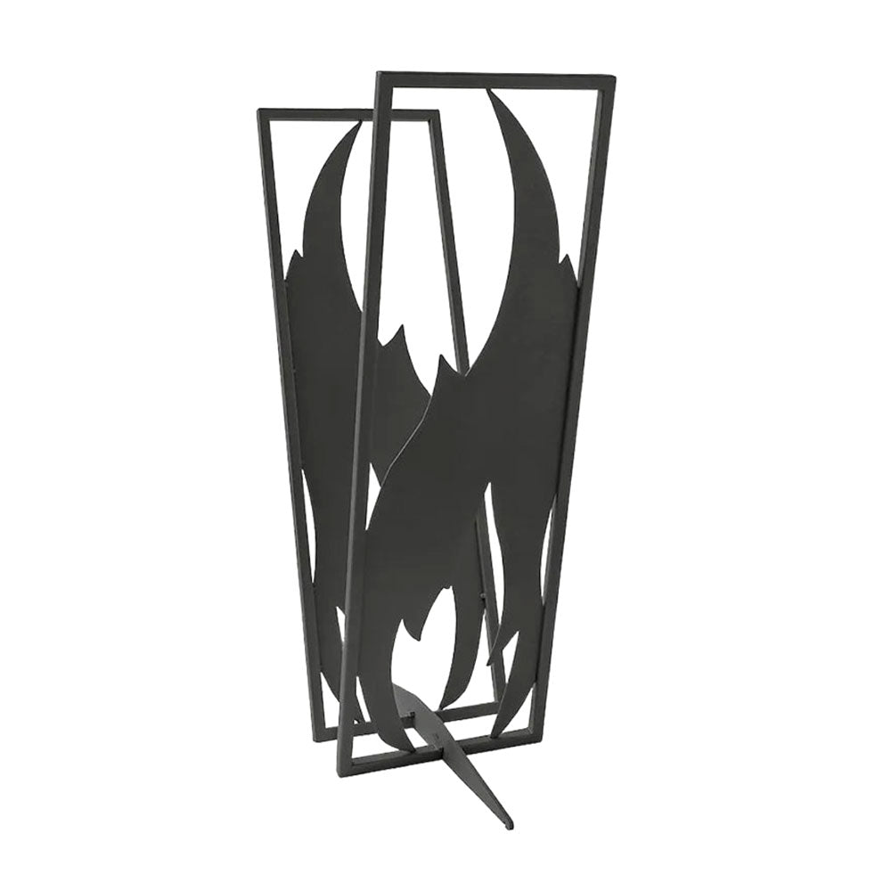 Avanta Steel Log Rack – Flame