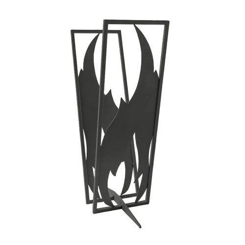Avanta Steel Log Rack – Flame