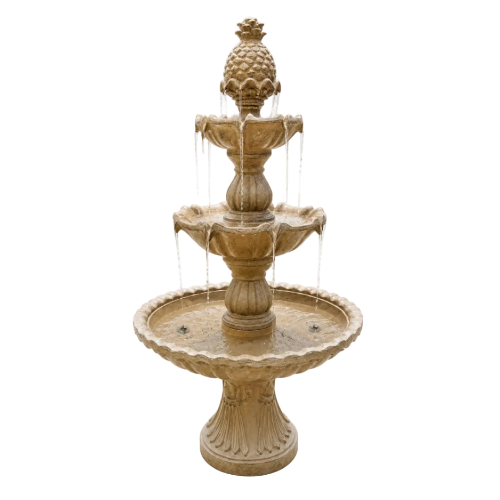 Intermezzo 3-Tier Solar or Electric Water Fountain