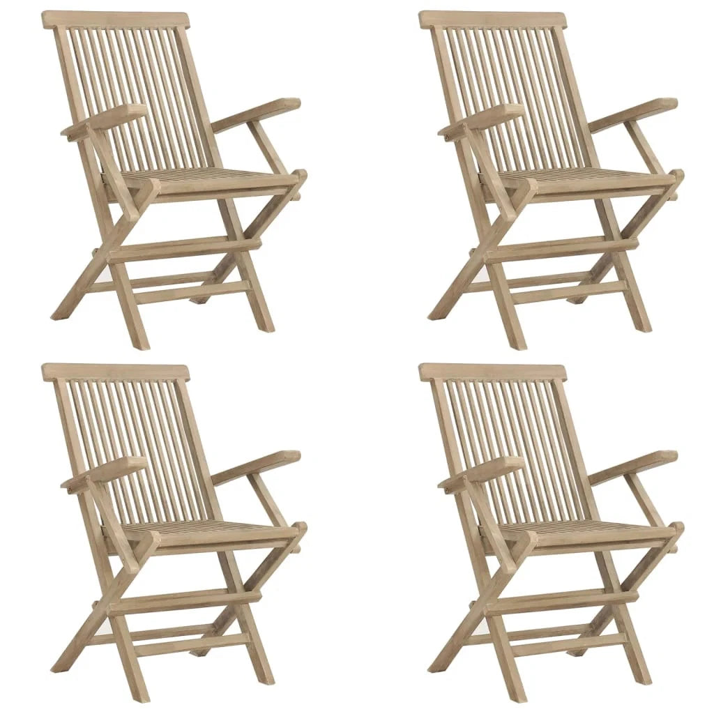 Enzo 5 Piece Garden Dining Set. Solid Wood Teak