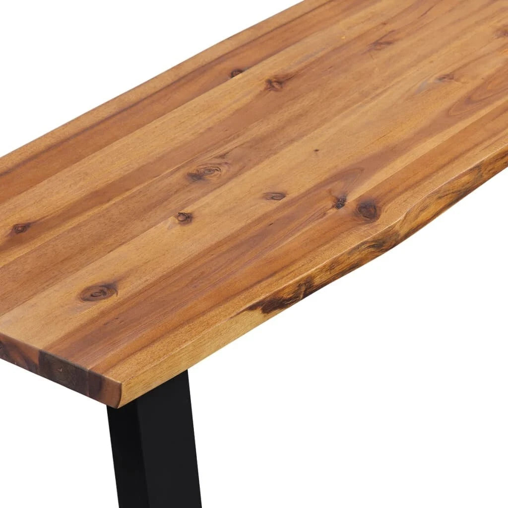 Montalban Rustic Outdoor Bench