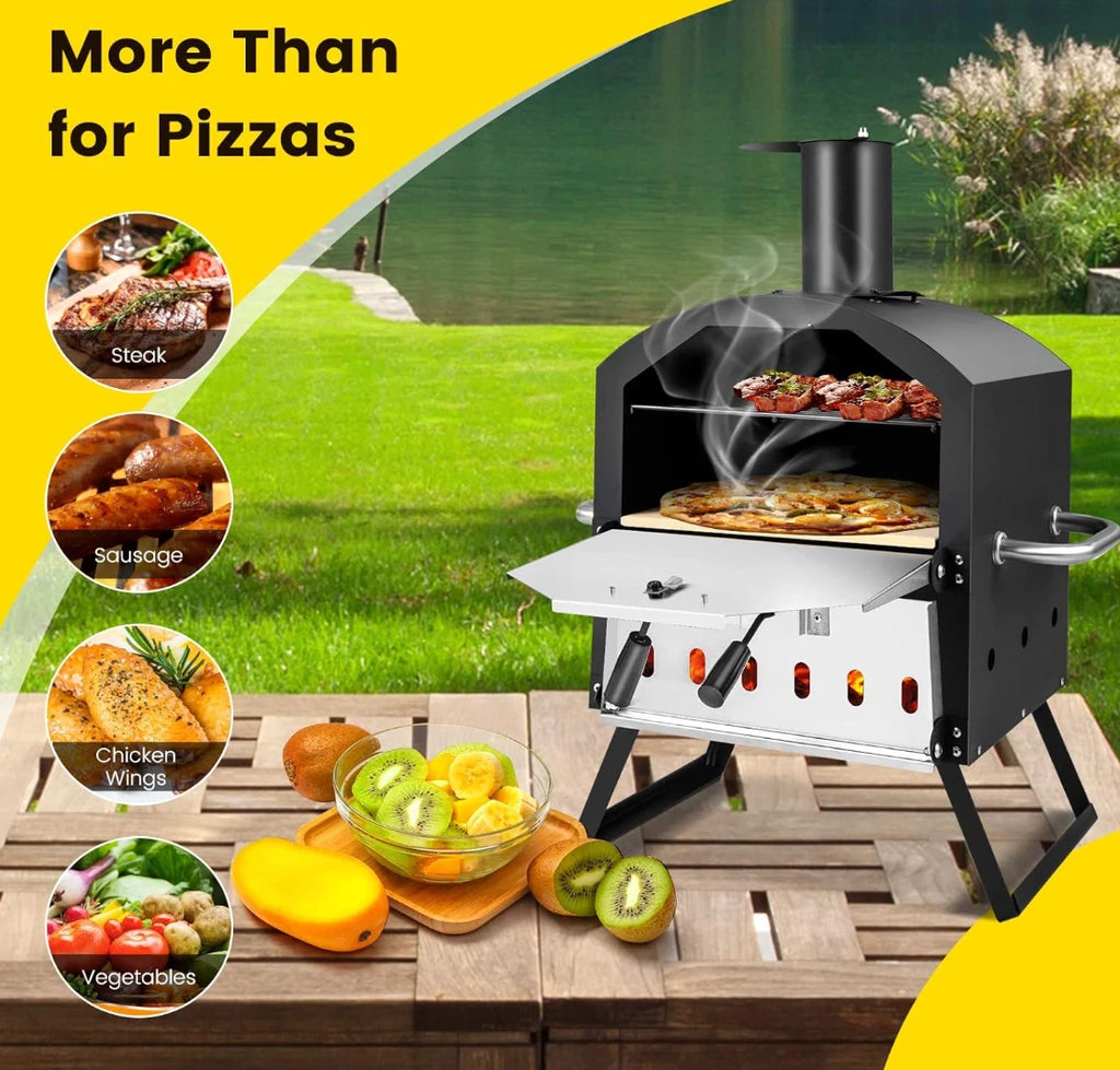 Enrico 2-Layer Portable Pizza Oven