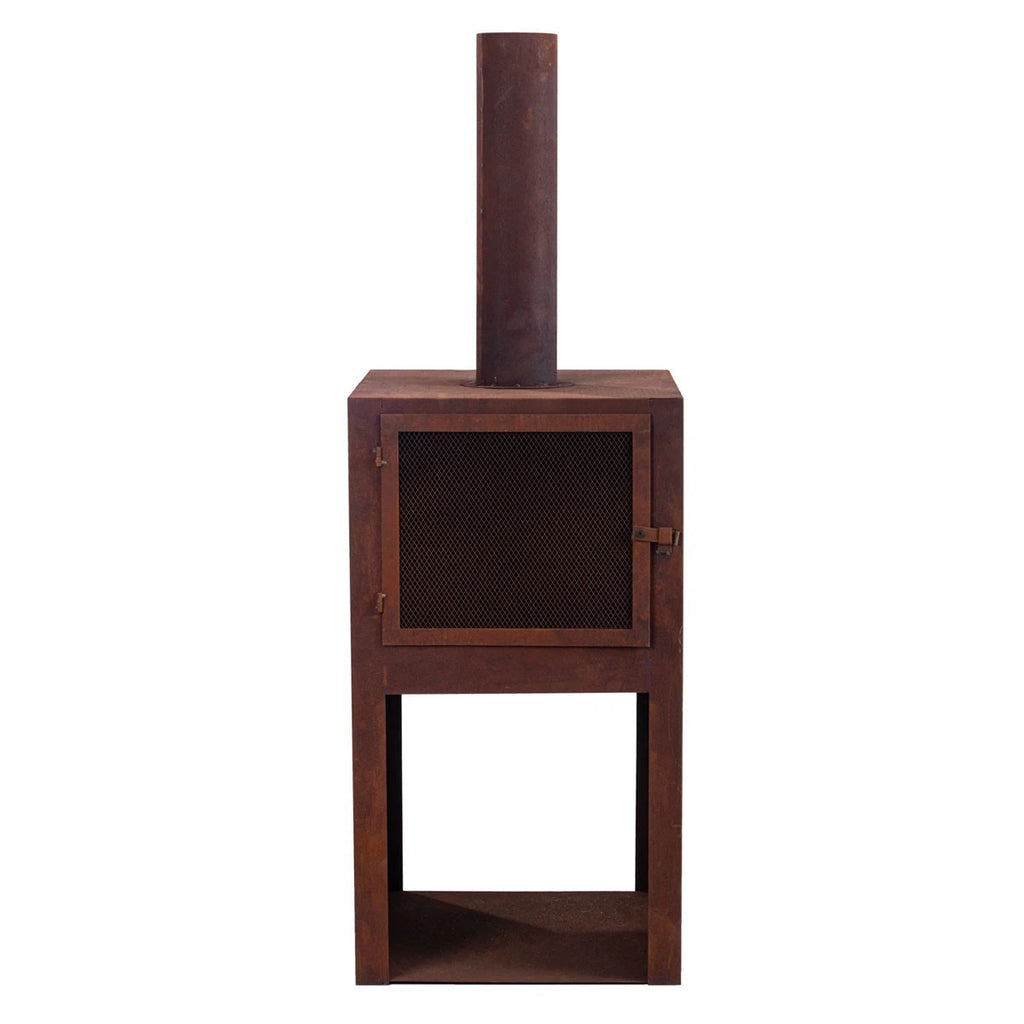 Xander Chiminea w/Wire Screen Door & Latch