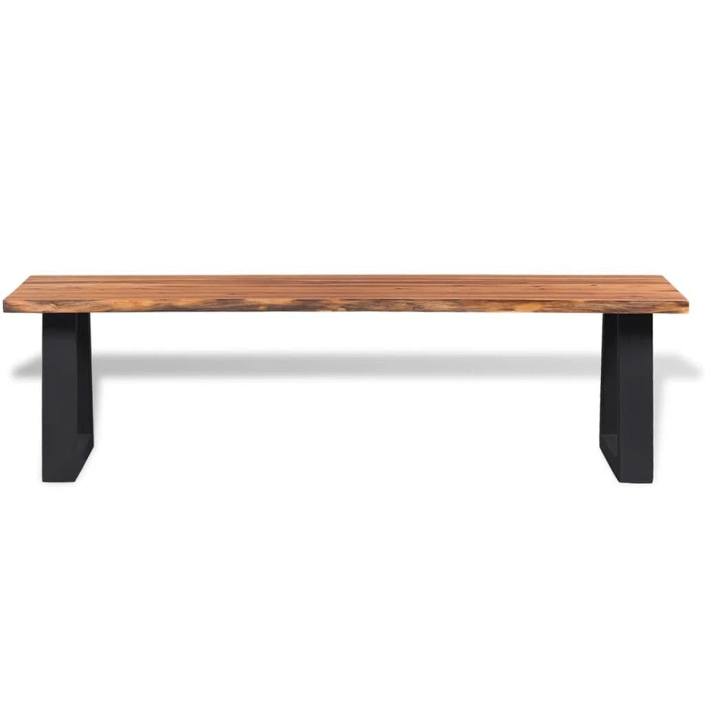 Montalban Rustic Outdoor Bench