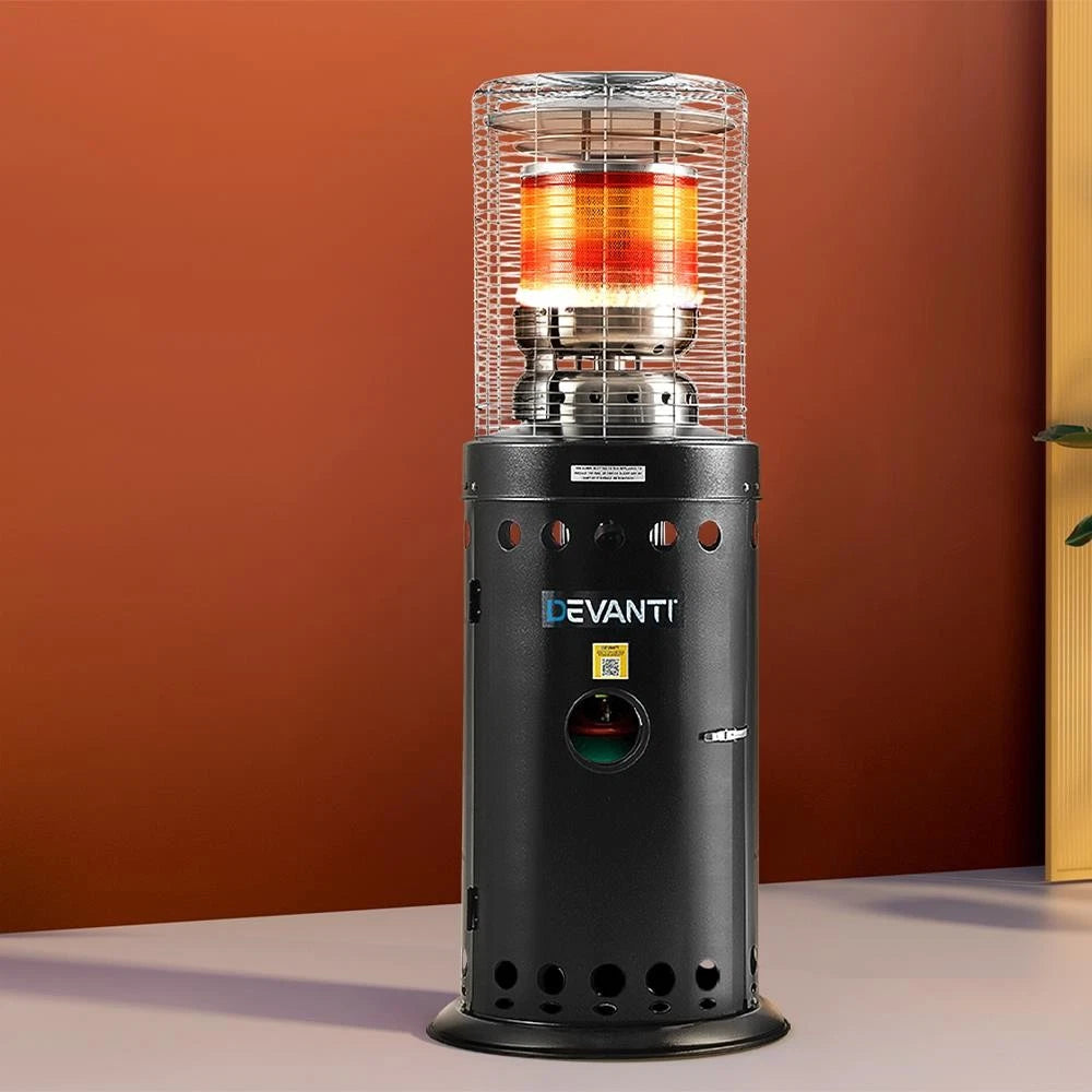 Verva Portable Outdoor Gas Butane LPG Adjustable Area Heater 20m2