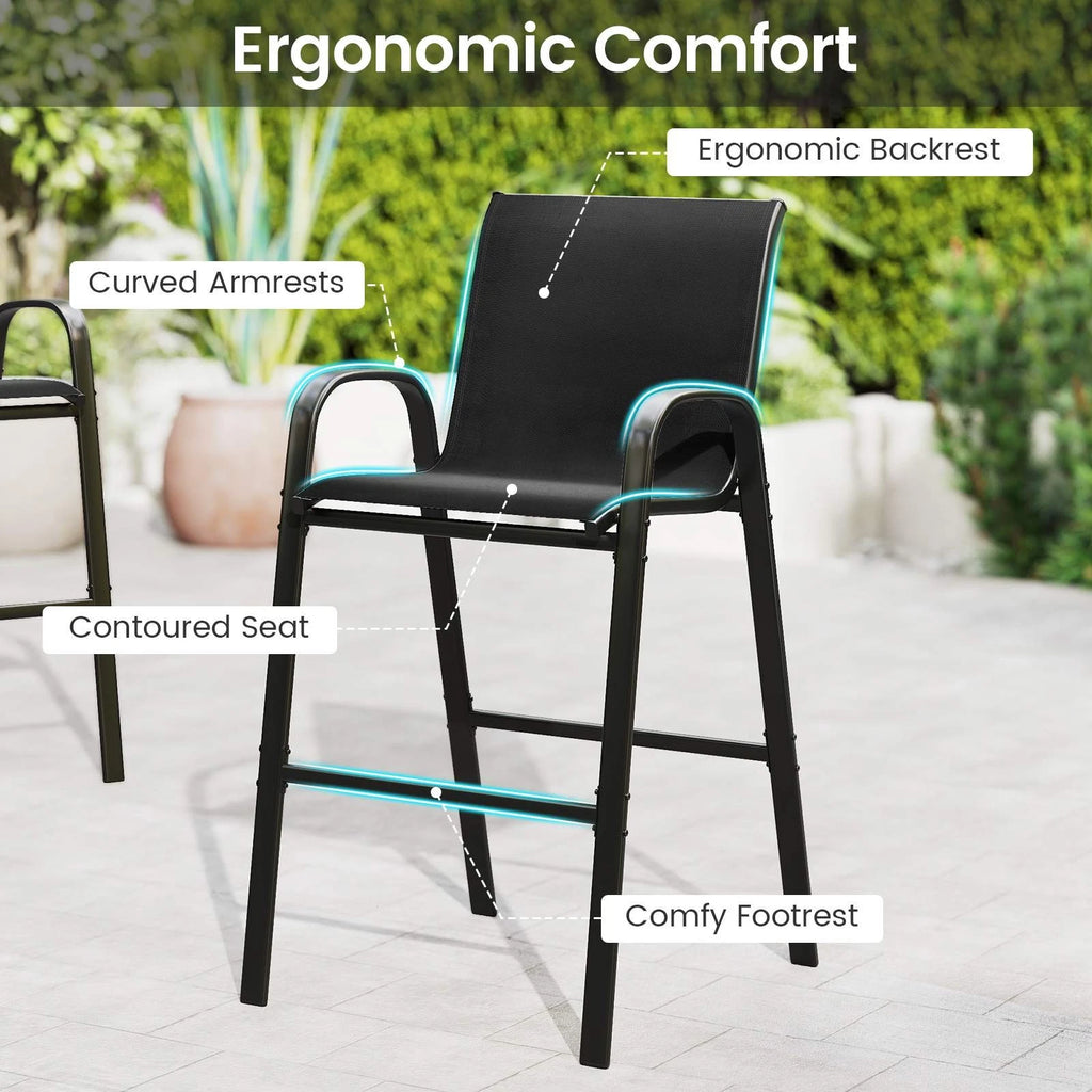 Glory 3pc Patio Bar Set