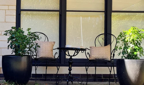 Bonnieux Provence-Style Bistro Tables + 2 Chairs