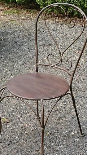 Audace Classical Garden Wrought Iron Bench