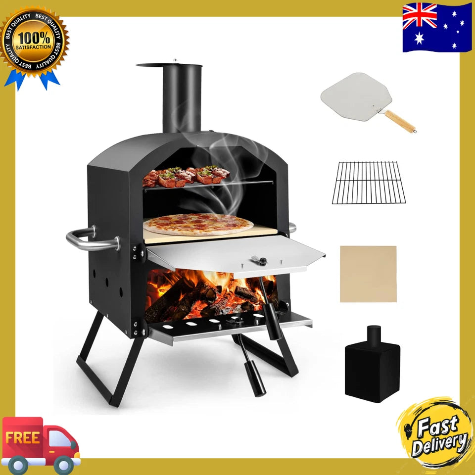Enrico 2-Layer Portable Pizza Oven