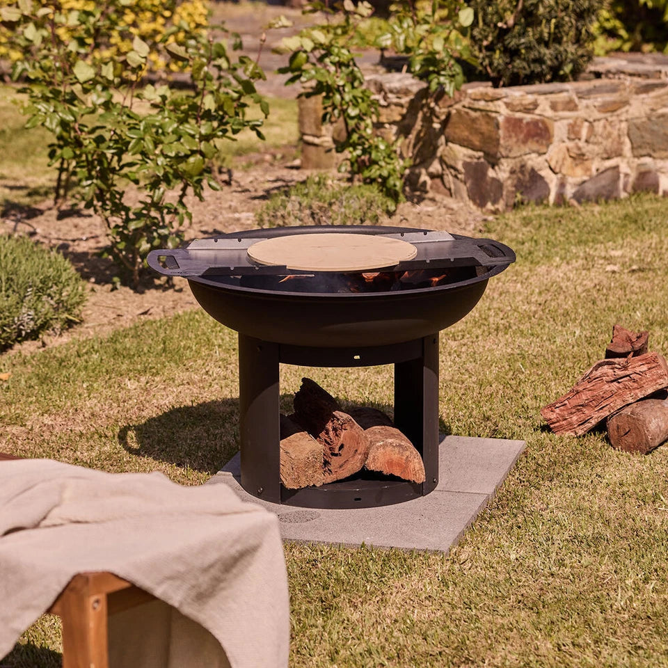Maxis 75x73cm Firepit w/ Pizza Cooking Station