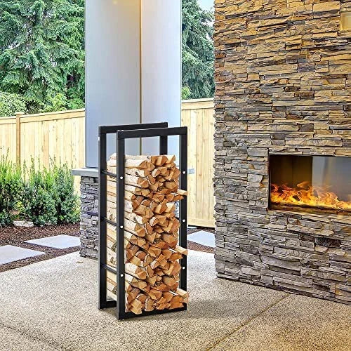 Joya Firewood Storage Rack. Rectangle 100cm Log Holder