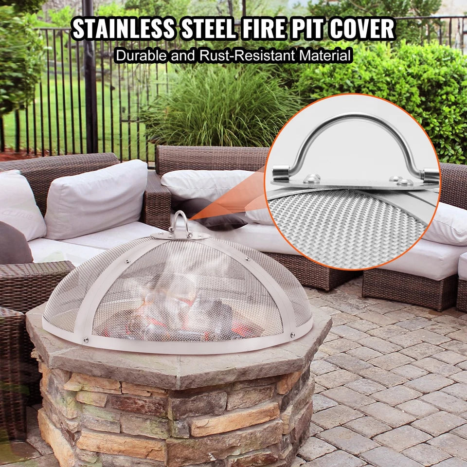 Sparks RountdFire Pit Screen - 4 Sizes