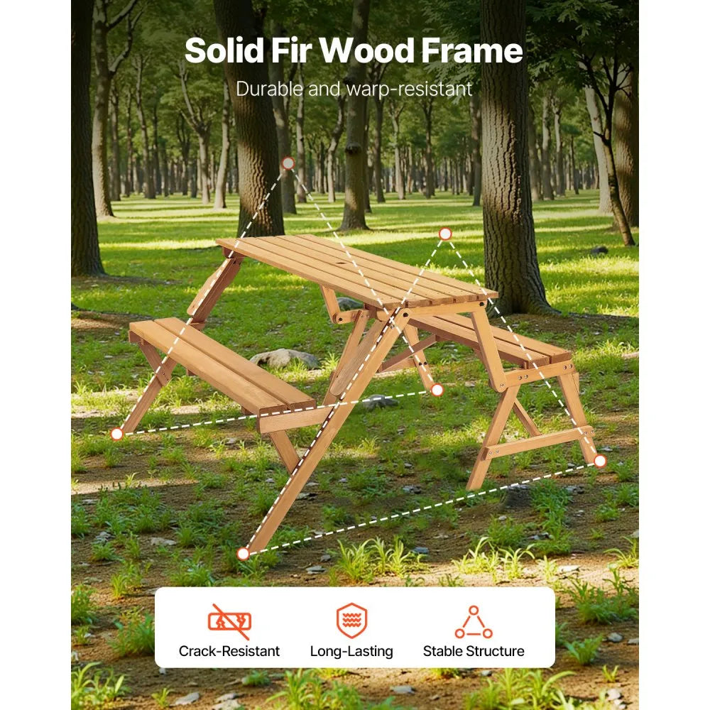 Sedona 2-in-1 Convertible Table and Bench