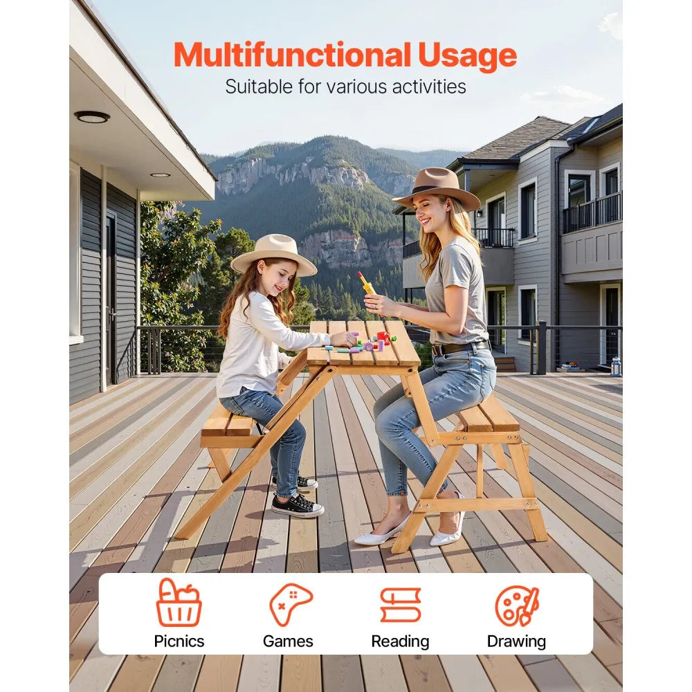 Sedona 2-in-1 Convertible Table and Bench