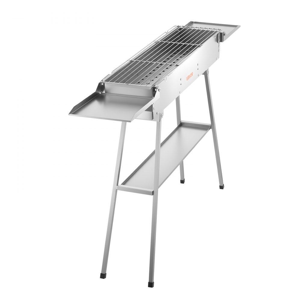 Atticus Portable Foldable Charcoal Grill, 0.16 m²