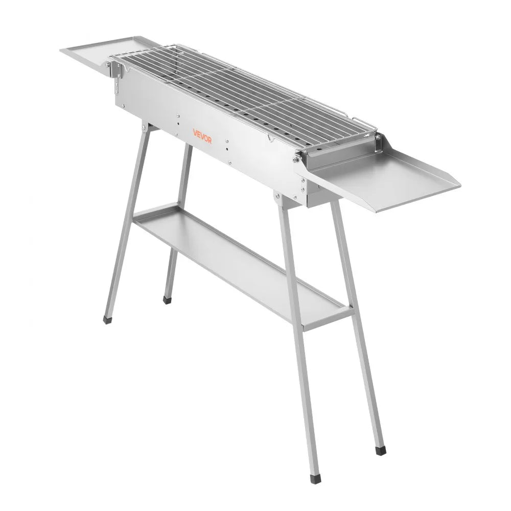 Atticus Portable Foldable Charcoal Grill, 0.16 m²