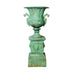 Serafina Urn & Base Set - 160cm. Green or Bronze