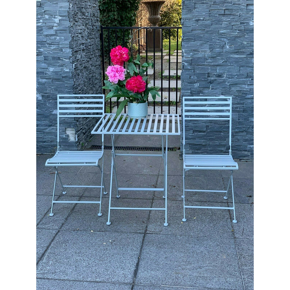 Elena Bistro & Patio Setting in Grey