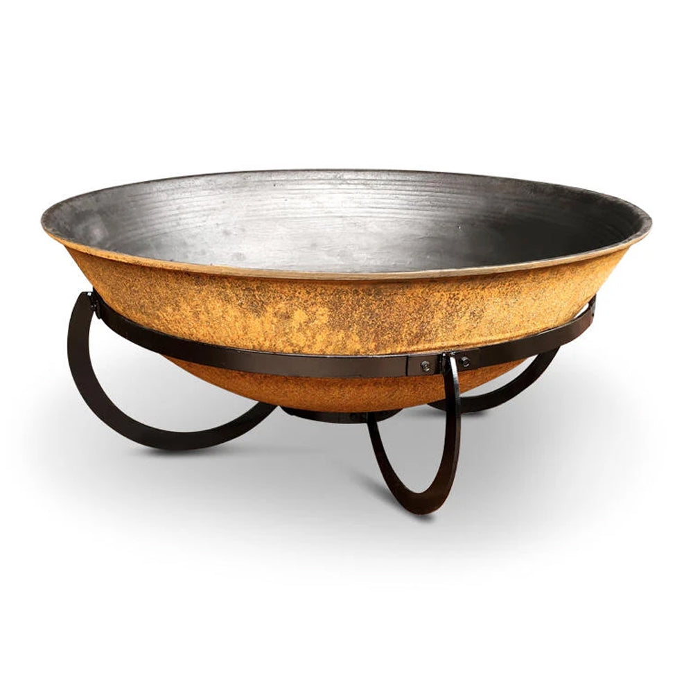 Orazio Cast Iron Firepit on Curved Legs - 3 Sizes