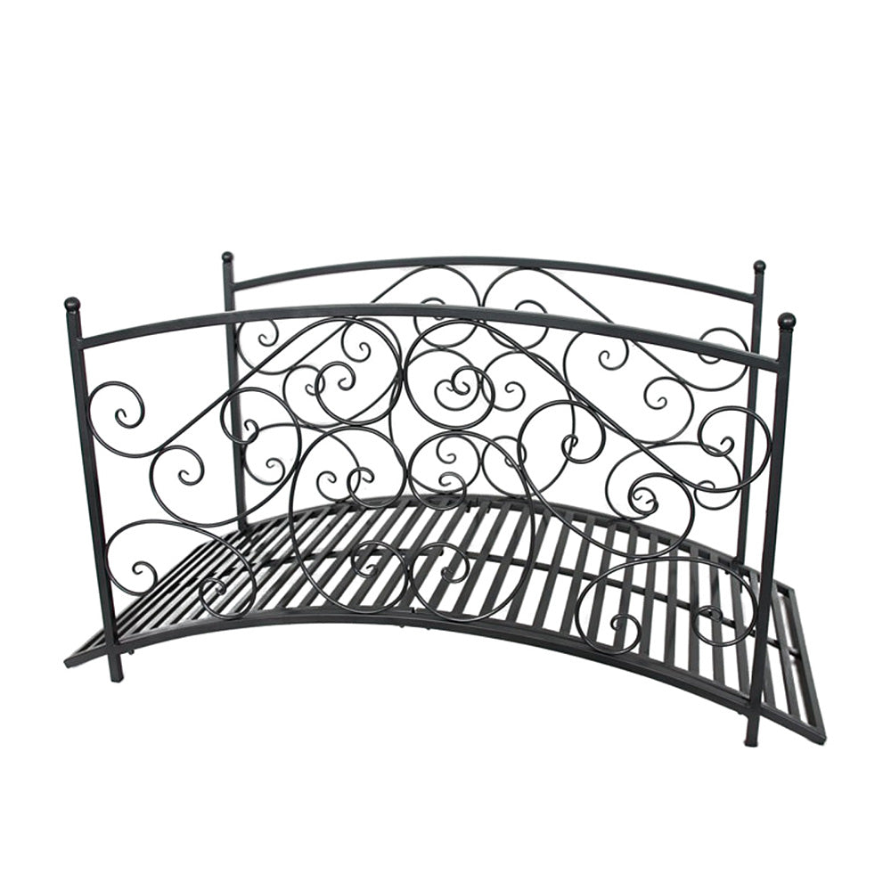 Salva Foot Bridge - Metal in Rustic Brown