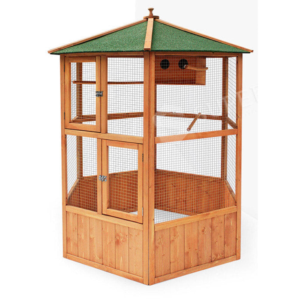 Paradiso Classic Wooden Bird Cage/Aviary - XL Size