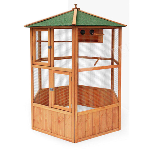 Paradiso Classic Wooden Bird Cage/Aviary - XL Size