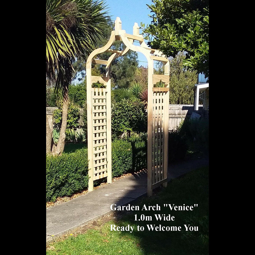 Garden Arch DIY Kit 1.0m Wide - 3 Designs