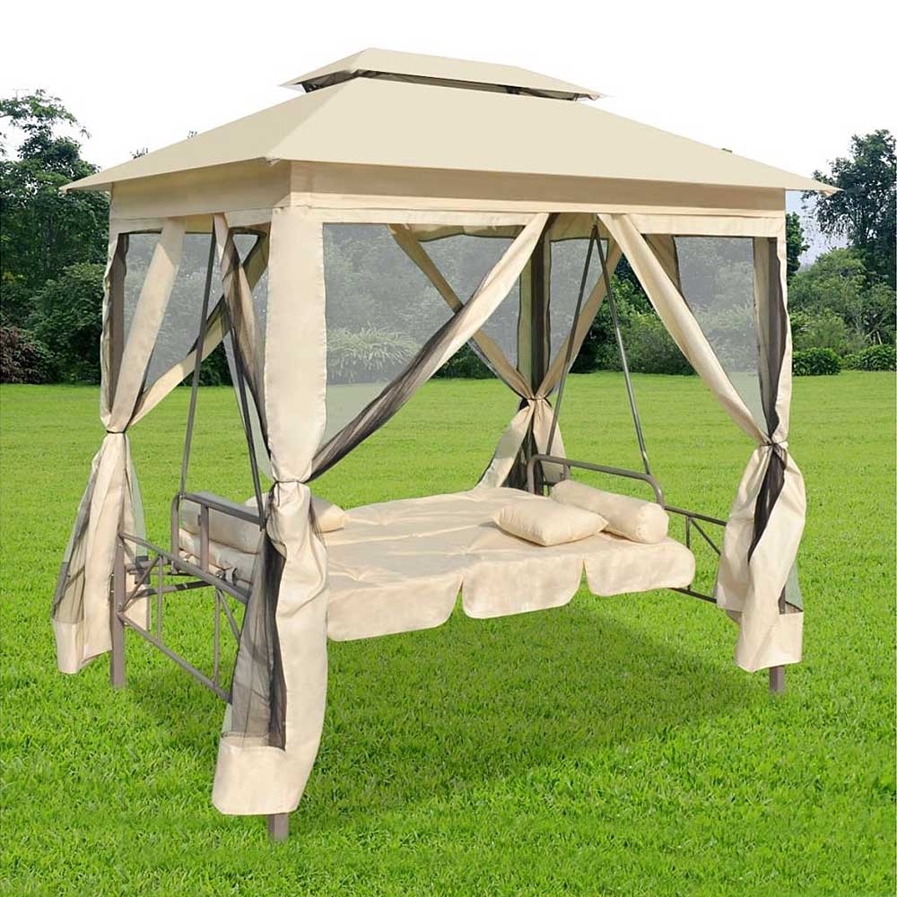 Cianna Luxury Outdoor Gazebo/Swing Chair/Sunbed - 4 Cols