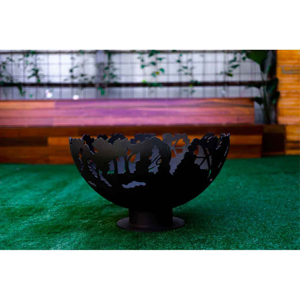 Zuzu Artistry Thick Steel Firepit - 91.5cm Diameter
