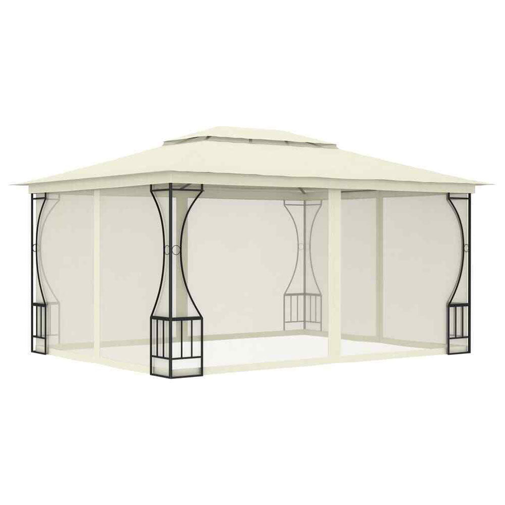 Nunzia Gazebo with Nets - 2 Sizes. 2 Colours
