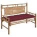 Mariola Bamboo Garden Bench -  5 Colours