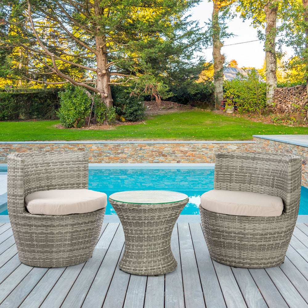 Friuli 3pc Bistro/Lounge Patio Set