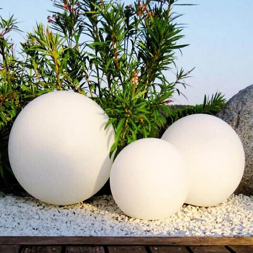 Ephemera Floating outdoor LED Light Balls - 4 Sizes
