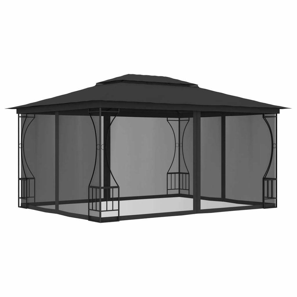 Nunzia Gazebo with Nets - 2 Sizes. 2 Colours