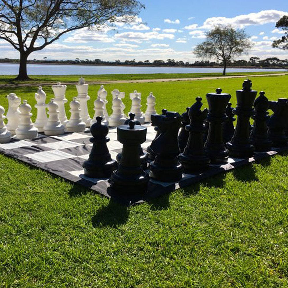 Mega Chess Set - 2 Sizes 1.5 or 3 sq m