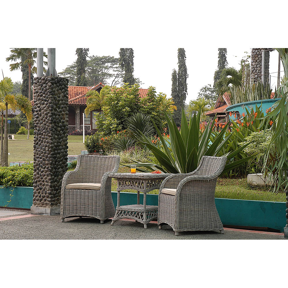 Arianna 3pc Natural Aged Wicker Set