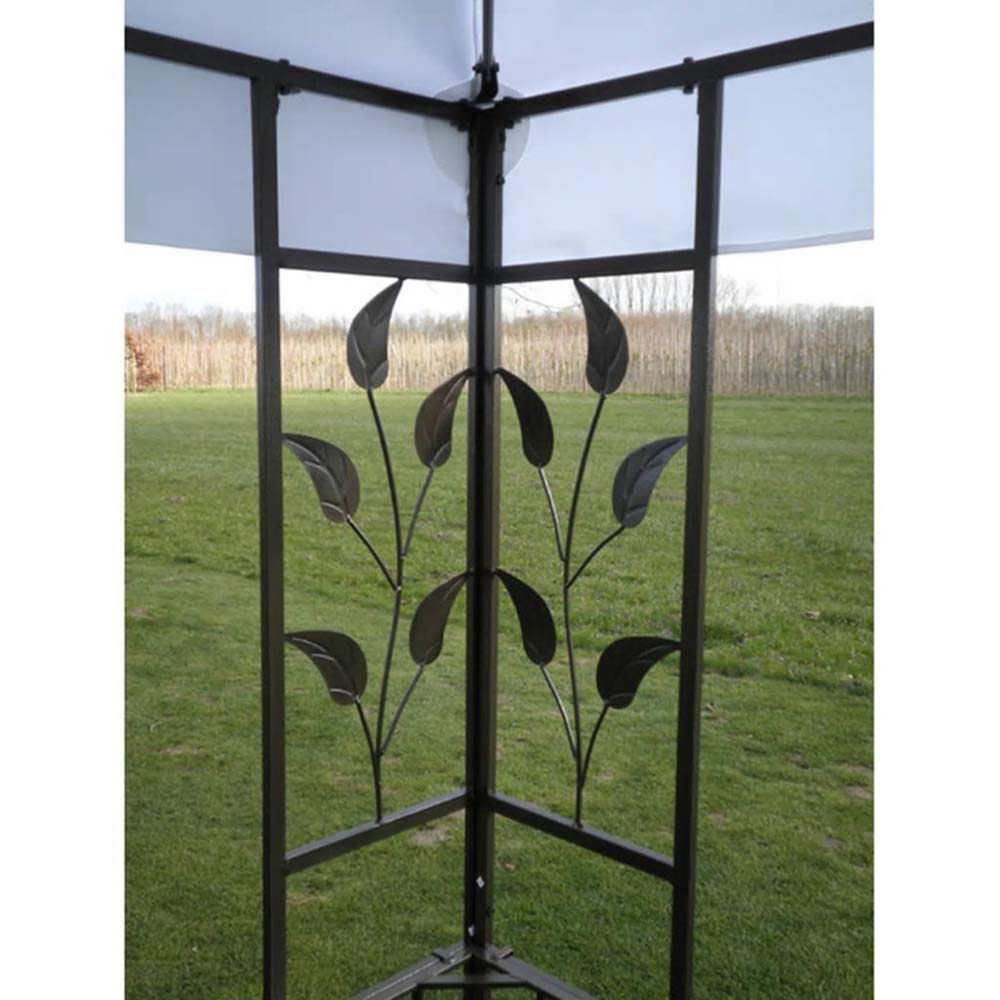 Amalfi Elegant Gazebo with Ornate Details - 400 x 300 x 273 cm