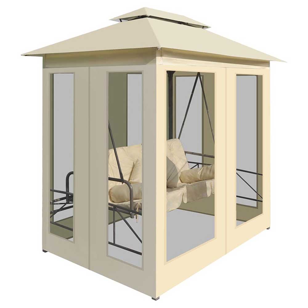 Cianna Luxury Outdoor Gazebo/Swing Chair/Sunbed - 4 Cols