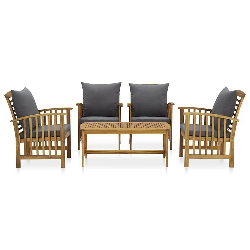 Veritas 5 Piece Acacia Garden Lounge Set