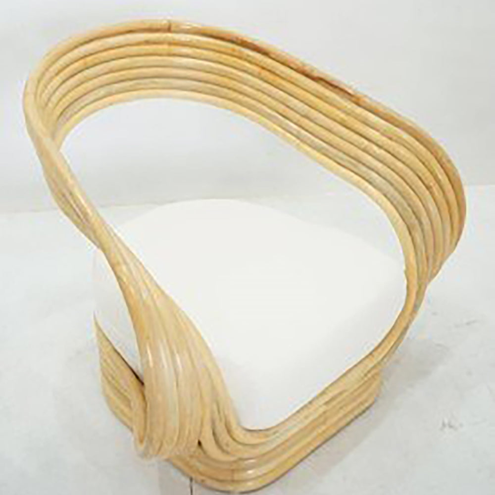 Liviana Rococo Rattan Arm Chair