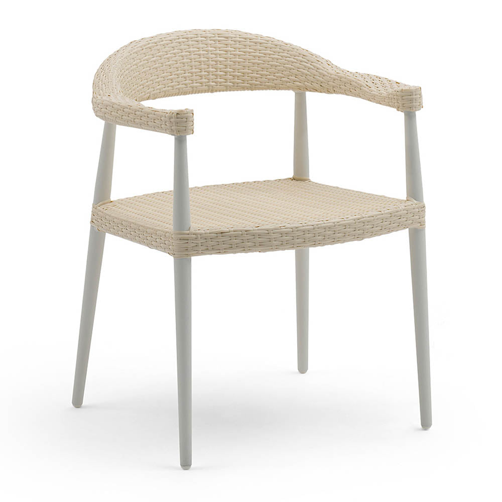 Matera 3 Seater Beige Rattan Coffee Table & Armchair Set