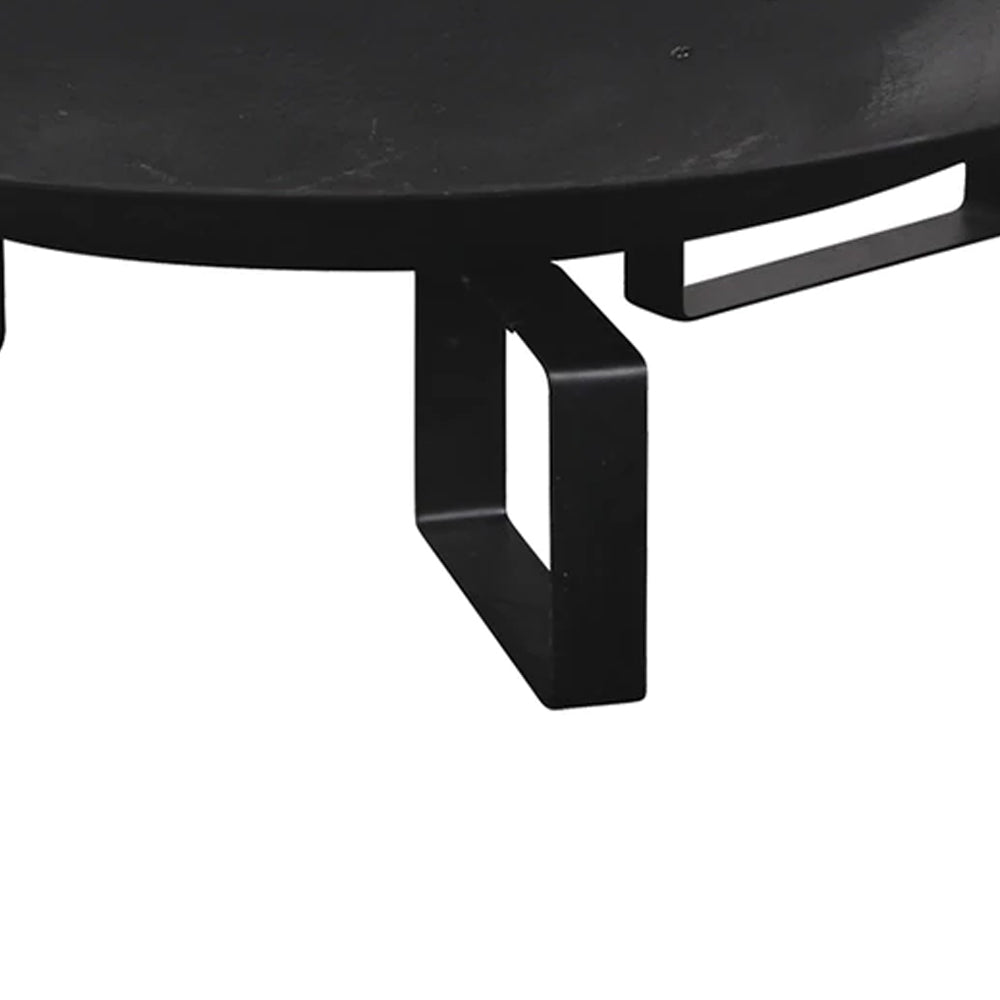 Salazar Cast Iron Fire Pit with Steel Legs