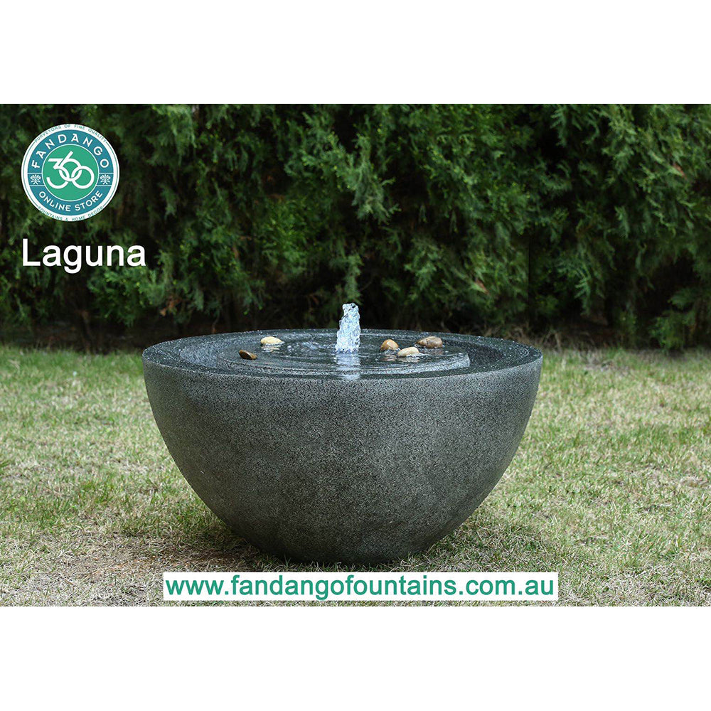 Monterrey Round Solar Fountain