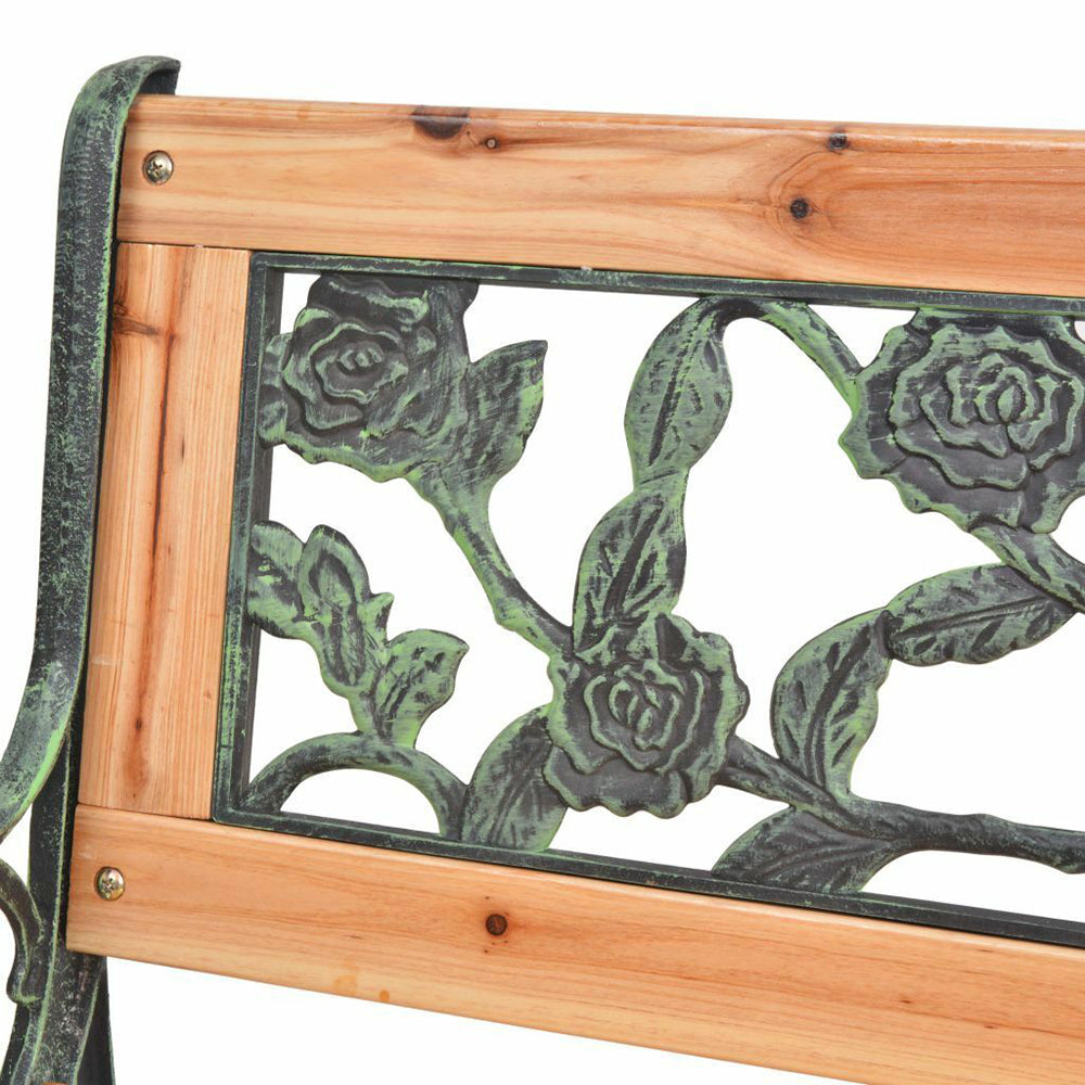 Aki Wood Garden Bench - 122 cm Rose or Diamond Lattice