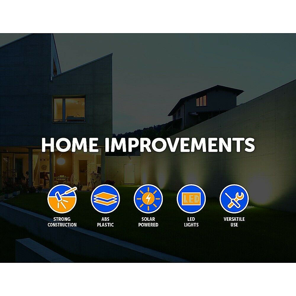 Anabi Solar Torch Lights for Lawn abd Garden- Set of 10