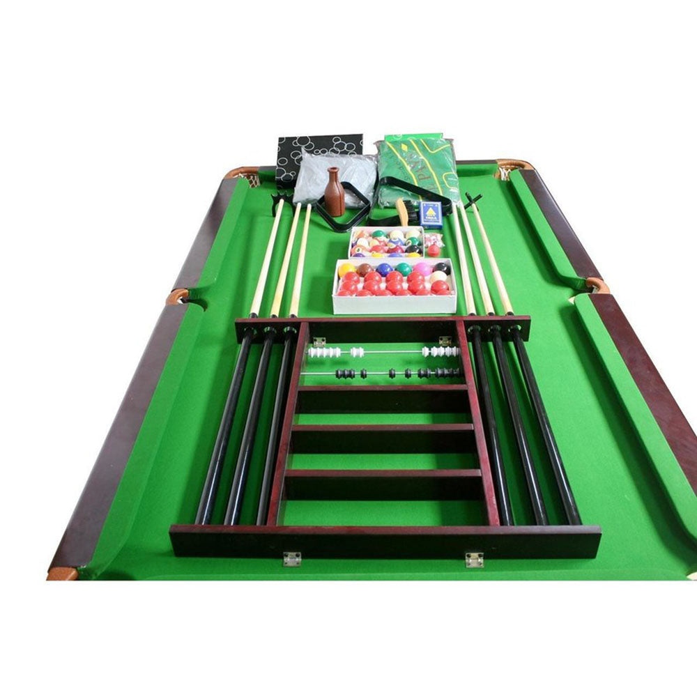 Pub Size 8ft Pool/Snooker/Billiard Table w/Ball Return