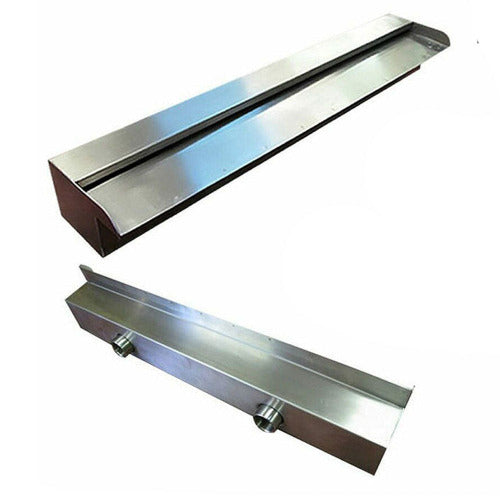 316 stainless steel pool waterfall spillway with LED