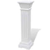 Filippa Classic Square Pillar Plant Stand in Light Wood - 4 Colours. 17x17x66 cm