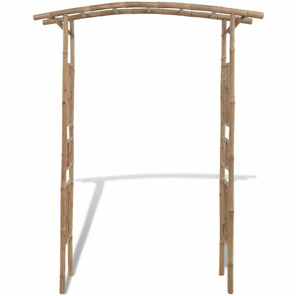Elora Rose Arch Pergola ---Weather and Water Resistant Bamboo 145x40x187 cm