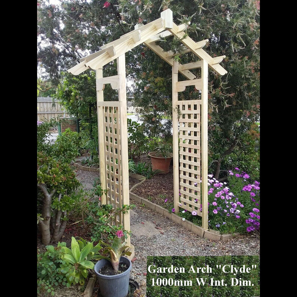 Garden Arch DIY Kit 1.0m Wide - 3 Designs